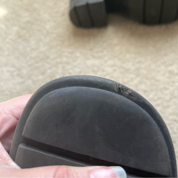 Calvin Klein | Ankle Chunky Brown Boots - Picture 9 of 11